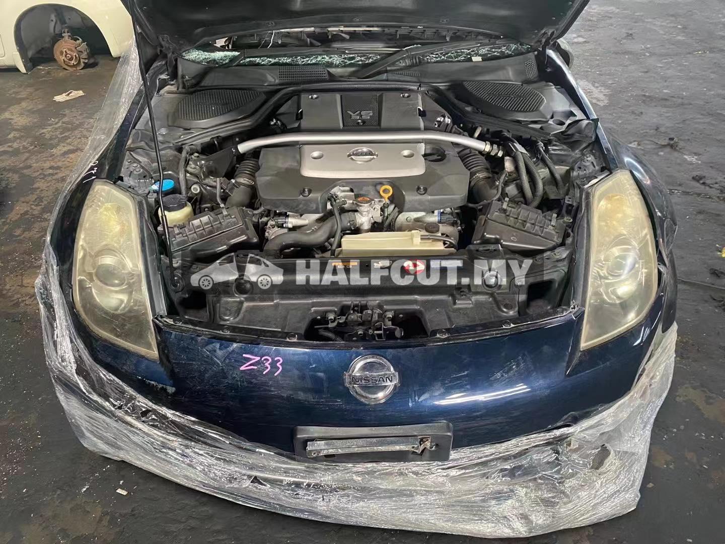 nissan Z33 350 HALFCUT BODY PARTS ENGINE GEARBOX