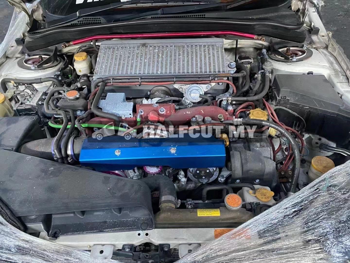 SUBARU EJ20 sti HALFCUT BODY PARTS ENGINE GEARBOX