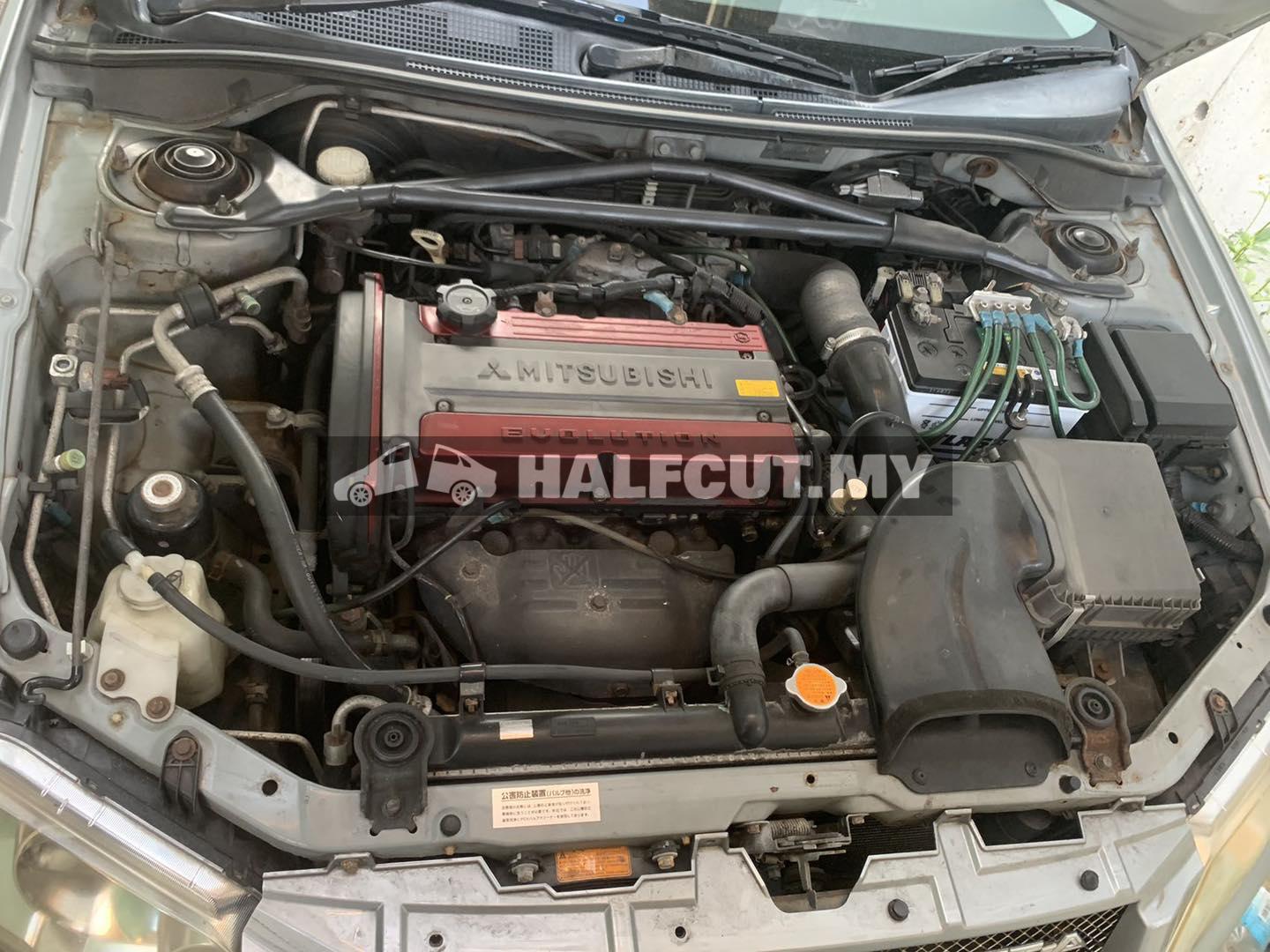 EVO 7 GTA HALFCUT BODY PARTS ENGINE GEARBOX