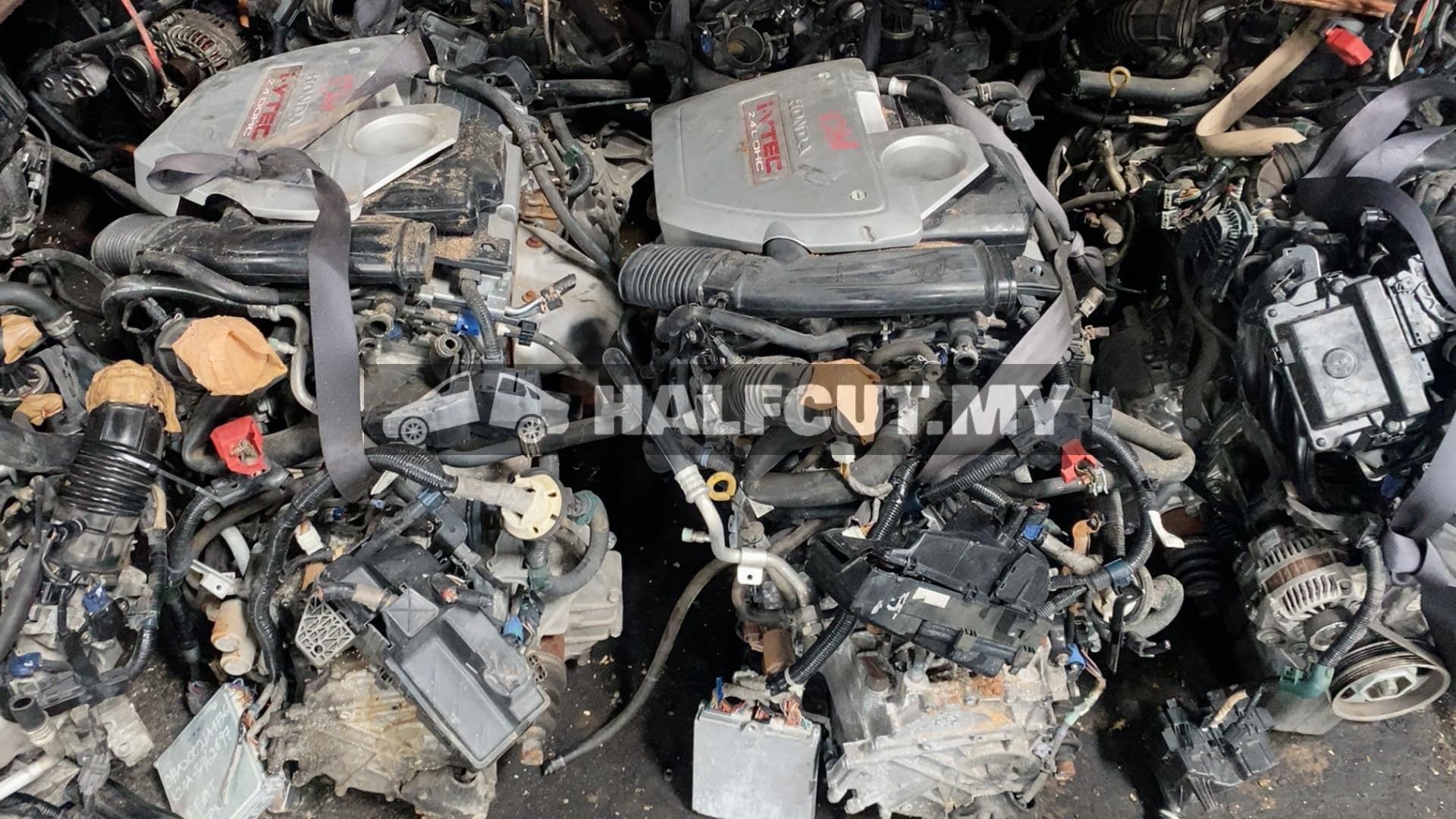 HONDA K24A RBB 200hp HALFCUT BODY PARTS ENGINE GEARBOX
