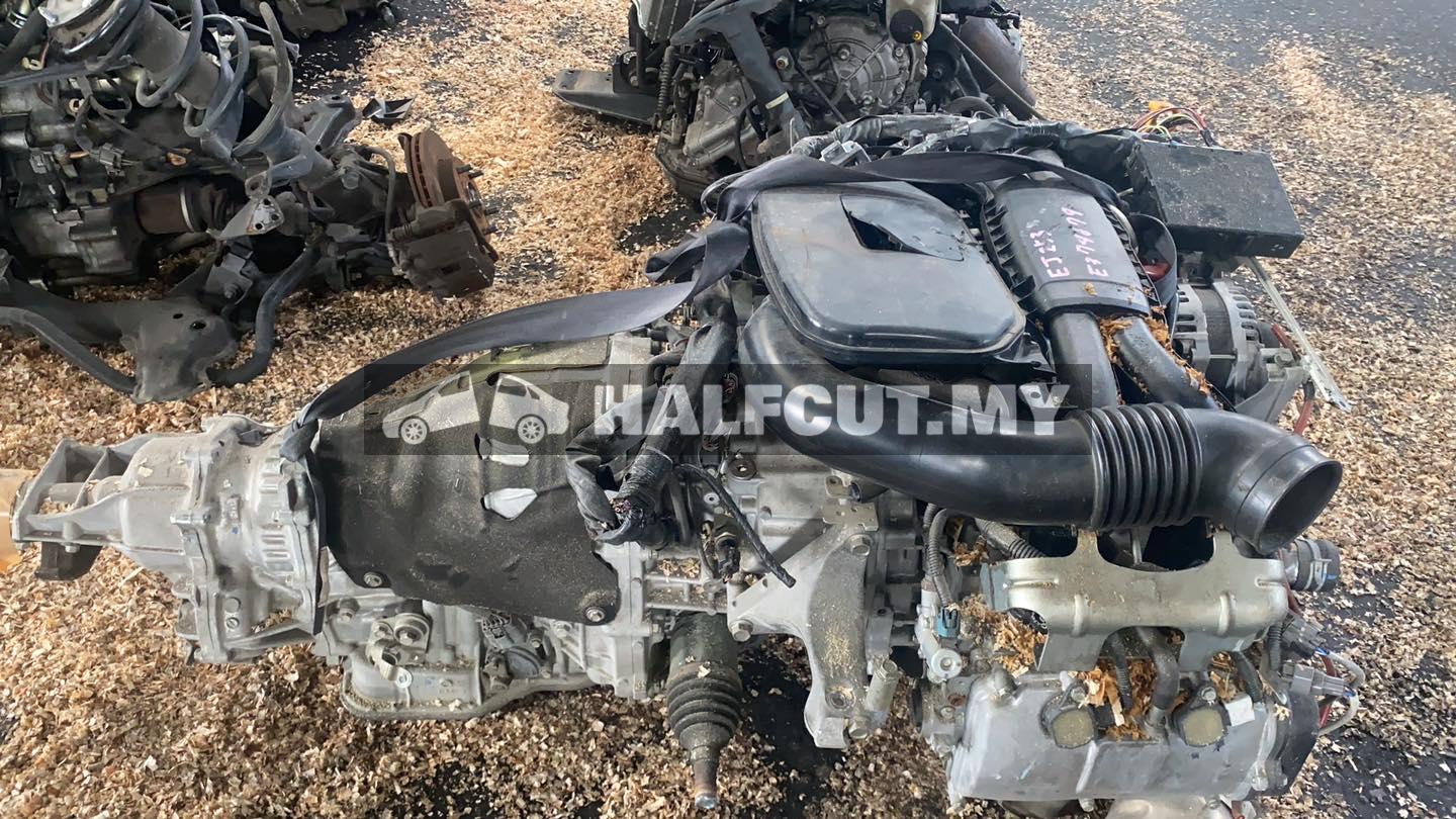 D17a EJ25 BFQ CAJ HALFCUT BODY PARTS ENGINE GEARBOX