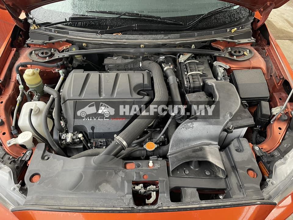 EVO X MITSUBISHI EVO 10 CX4a RA 4b11 turbo auto sst ENGINE GEARBOX HALFCUT